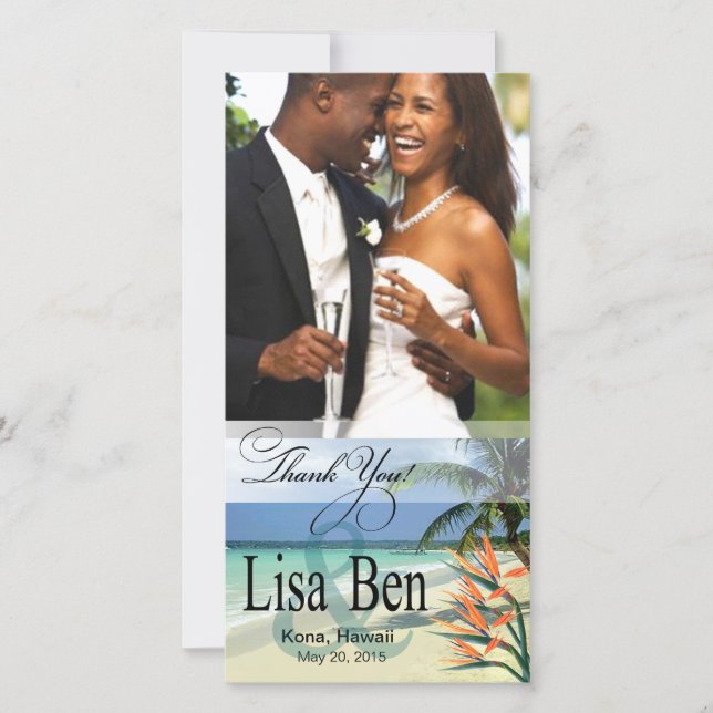 Emerald Waters Tropical Beach Merci Photo (Devant)