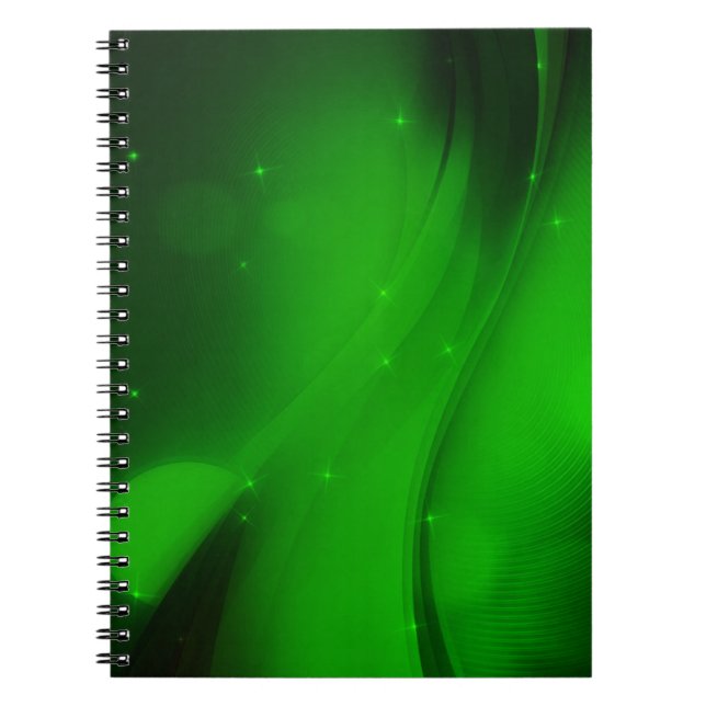 Emerald Wave Notizblock (Vorderseite)