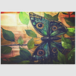 Emerald Wings Tissue von Elsie Lane Seidenpapier