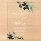 Emeraldgrün Weiße Moderne Boho Moody Hochzeit