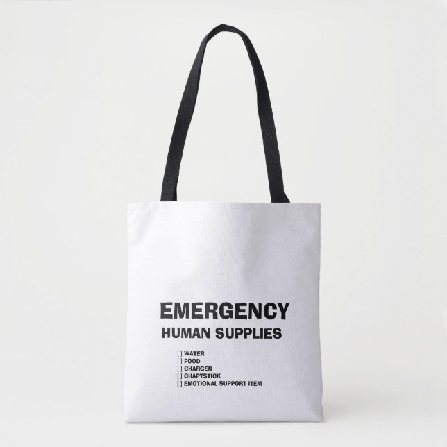 Emergency Human Supplies Tasche (Vorderseite)
