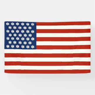 Emergency Medical Worker Tribute USA Flag - EMT EM Banner