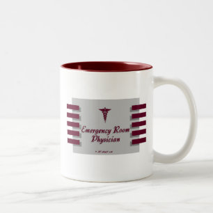 Emergency Room DocGray Zweifarbige Tasse