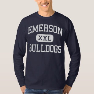 Emerson - Bulldoggen - hoch - Gewerkschafts-Stadt T-Shirt