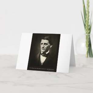 Emerson Liebe zur Schönheit ist Geschmack Liebe Zi Karte