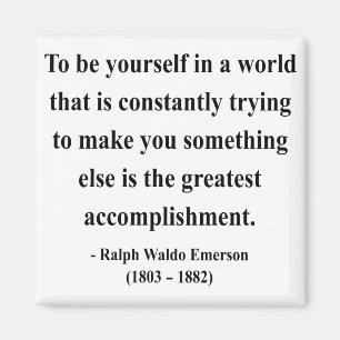 Emerson Quote 4a Magnet