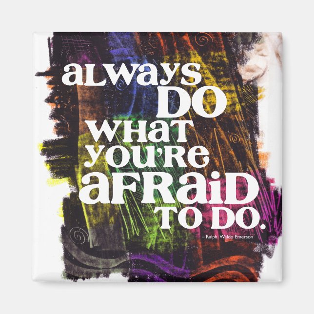 Emerson Quote Magnet (Vorne)