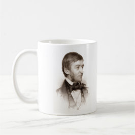 Emerson-Schrei-These lustig - Bild auf Rückseite Kaffeetasse