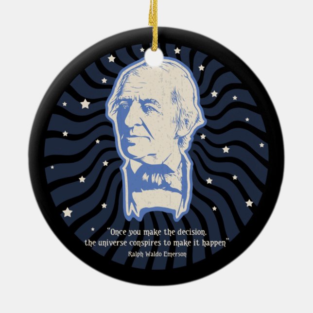 Emerson - verschwört sich keramik ornament (Hinten)