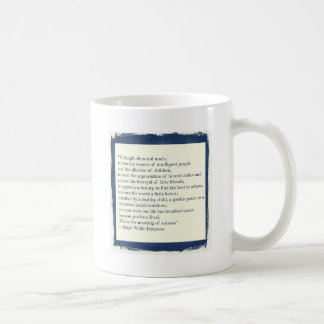 Emerson-Zitat Kaffeetasse