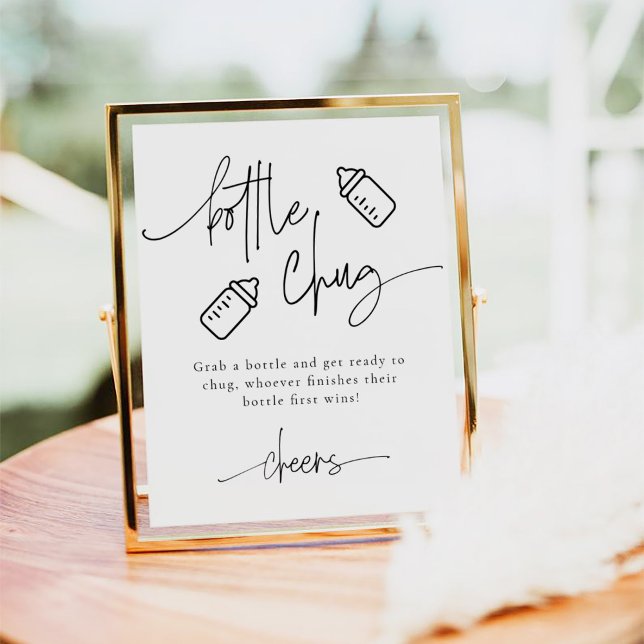 EMERY Bottle Chug Beer Baby Shooting Game Poster (Von Creator hochgeladen)