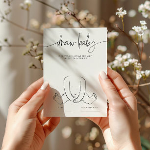 EMERY Whimsical Dessinez la carte de jeu Baby show