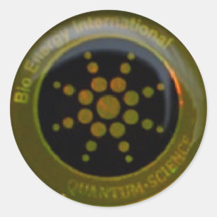 EMF-Sticker für Quantenwissenschaften Runder Aufkleber