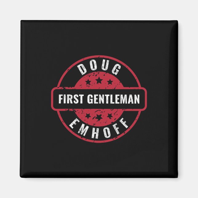 Emhoff als erster Gentleman Kamala Harris Husb Magnet (Vorne)