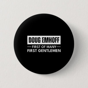 Emhoff als erster Gentleman Kamala Harris Husband  Button