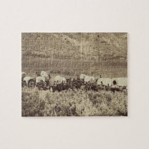 Emigrantenbahn in Echo Canyon Fotografie