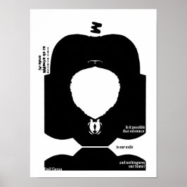 Emil Cioran Zitat Poster