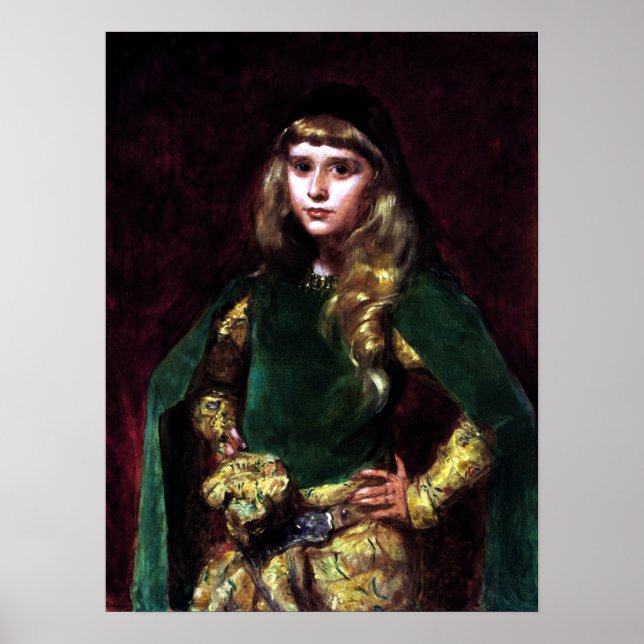 Emile Auguste Carolus-Duran Natalie, Zehn Poster (Vorne)