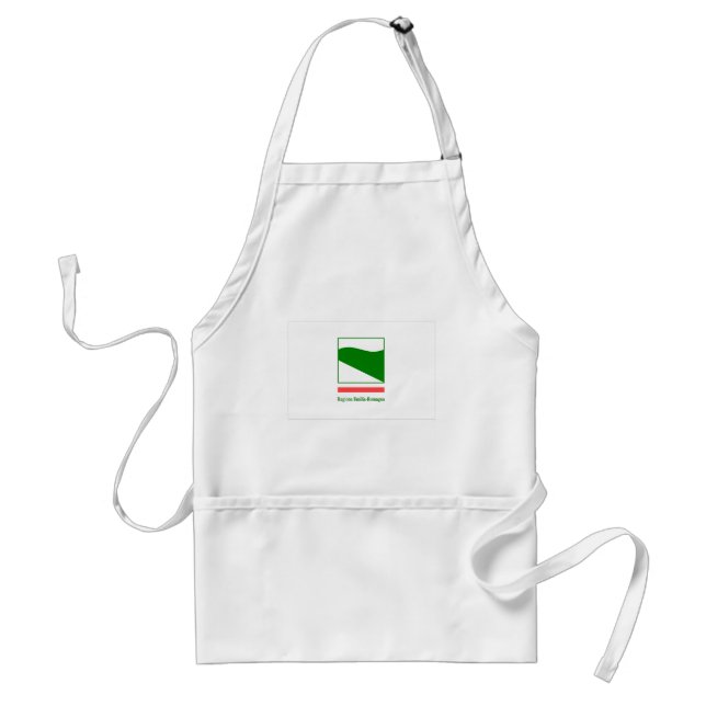 Emilia-Romagna Bandiera, Italien Schürze (Vorne)