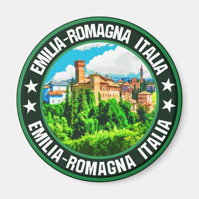 Emilia-Romagna Magnet (Vorne)
