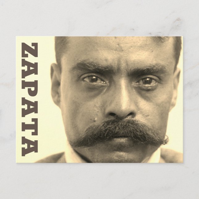 Emiliano Zapata Postkarte (Vorderseite)
