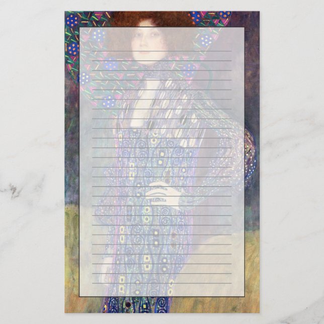 Emilie Floege Briefpapier (Vorderseite)