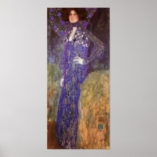 Emilie Floege Par : Poster Gustav Klimt