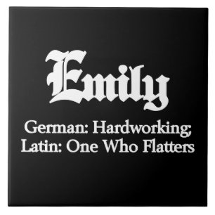 Emily-Bedeutung Fliese