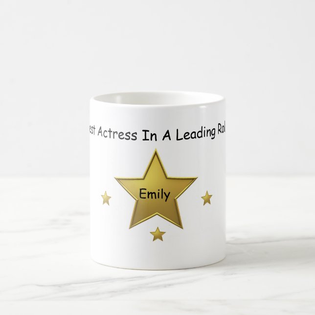 Emily-Bester Schauspielerin Kaffeetasse (Mittel)