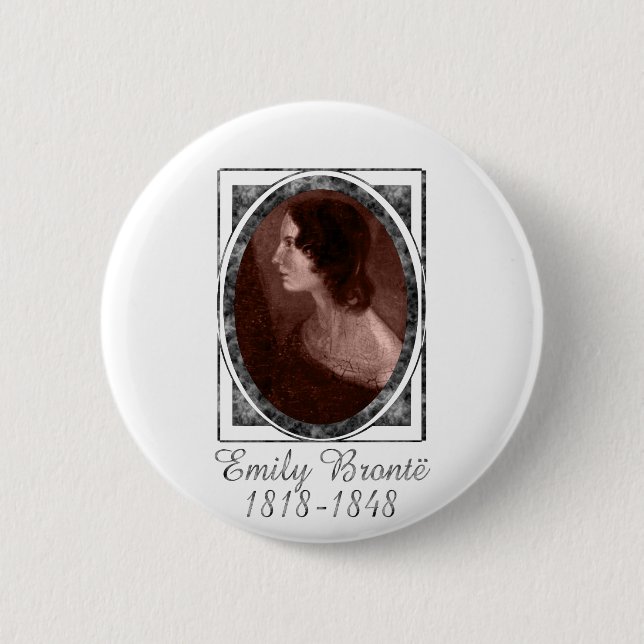 Emily Brontë Button (Vorderseite)