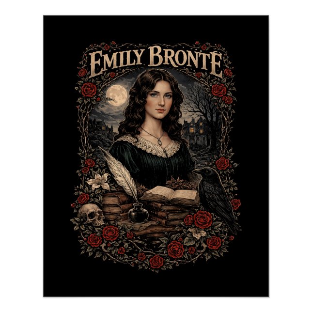 Emily Brontë Poster (Vorderseite)