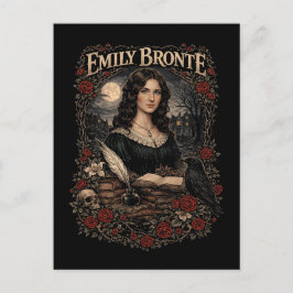 Emily Brontë Postkarte