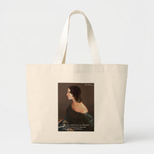 Emily Bronte "Souls Same" Liebe Kostenvoranschlag Jumbo Stoffbeutel