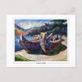 Emily Carr #2 - Fine Art Postcard Postkarte
