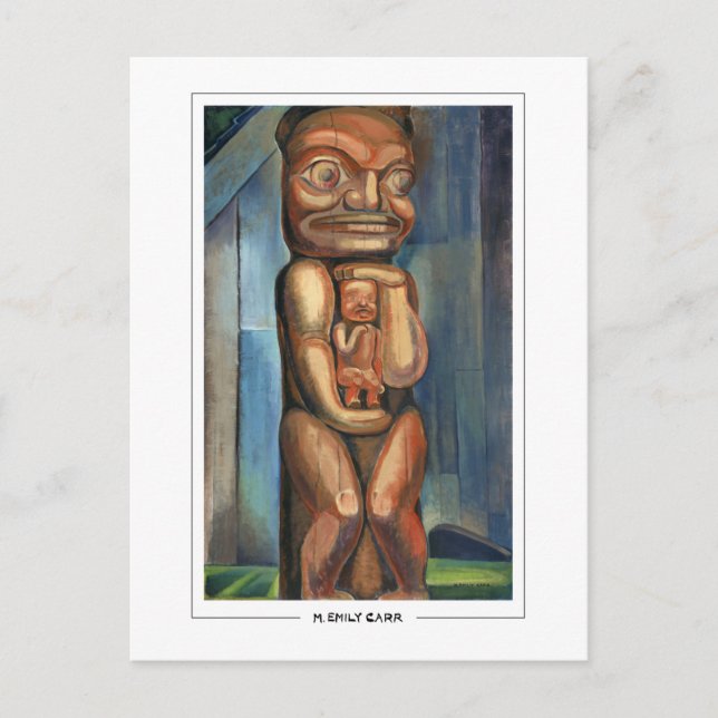 Emily Carr #4 - Fine Art Postcard Postkarte (Vorderseite)