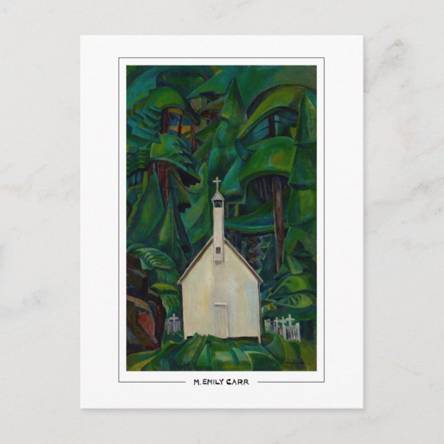 Emily Carr #5 - Fine Art Postcard Postkarte (Vorderseite)