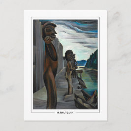 Emily Carr #9 - Fine Art Postcard Postkarte