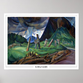 Emily Carr Zedign Art Poster #329
