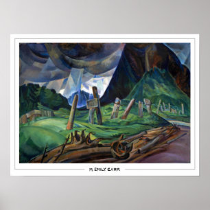 Emily Carr Zedign Poster d'art #329