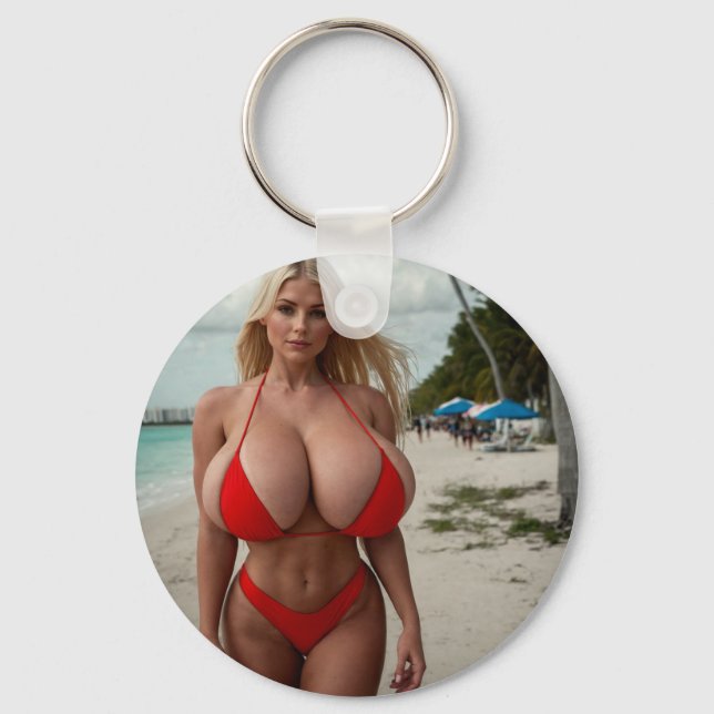 Emily Curvee Beach Schlüsselanhänger (Vorderseite)