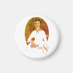 Emily Dickinson Briefmarke Magnet