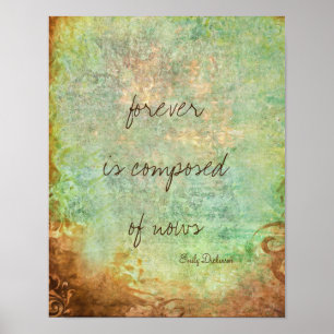 Emily Dickinson inspirierendes Zitat-Poster für im Poster