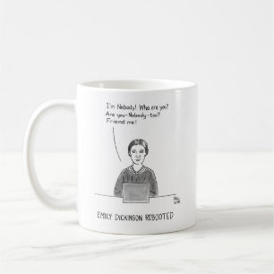 Emily Dickinson neu gestartet Kaffeetasse