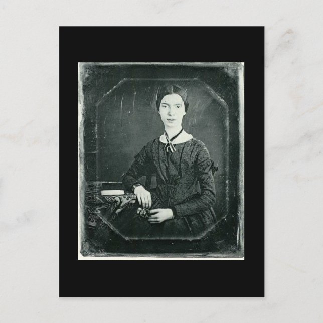 Emily Dickinson Postkarte (Vorderseite)