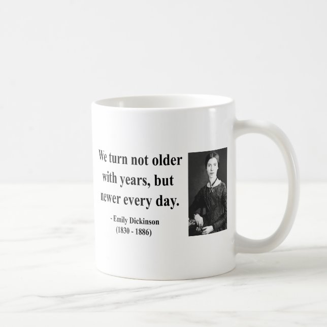 Emily Dickinson-Zitat 4b Kaffeetasse (Rechts)