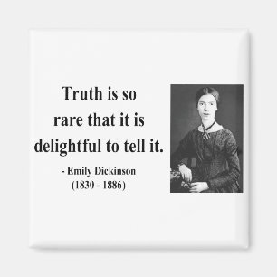Emily Dickinson Zitat 7b Magnet