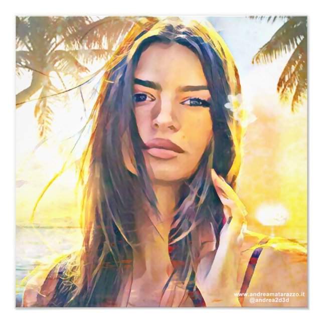 Emily Fotodruck (Vorne)