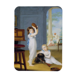 Emily- und George-Maurer, c.1794-95 (Öl auf Magnet