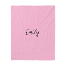 Emilys Basic-Fleece-Decke