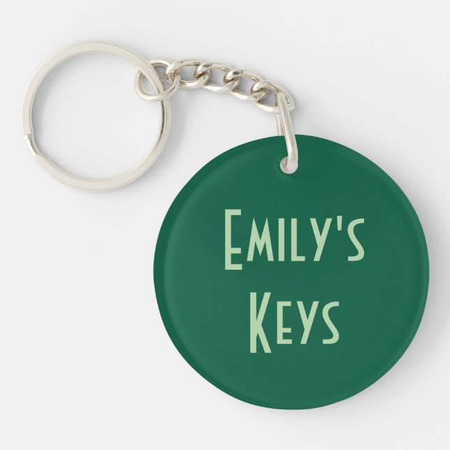 Emily's Keys Schlüsselanhänger (Vorderseite)